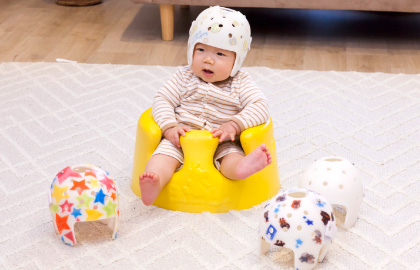 赤ちゃんの頭蓋矯正ヘルメット ReMO baby