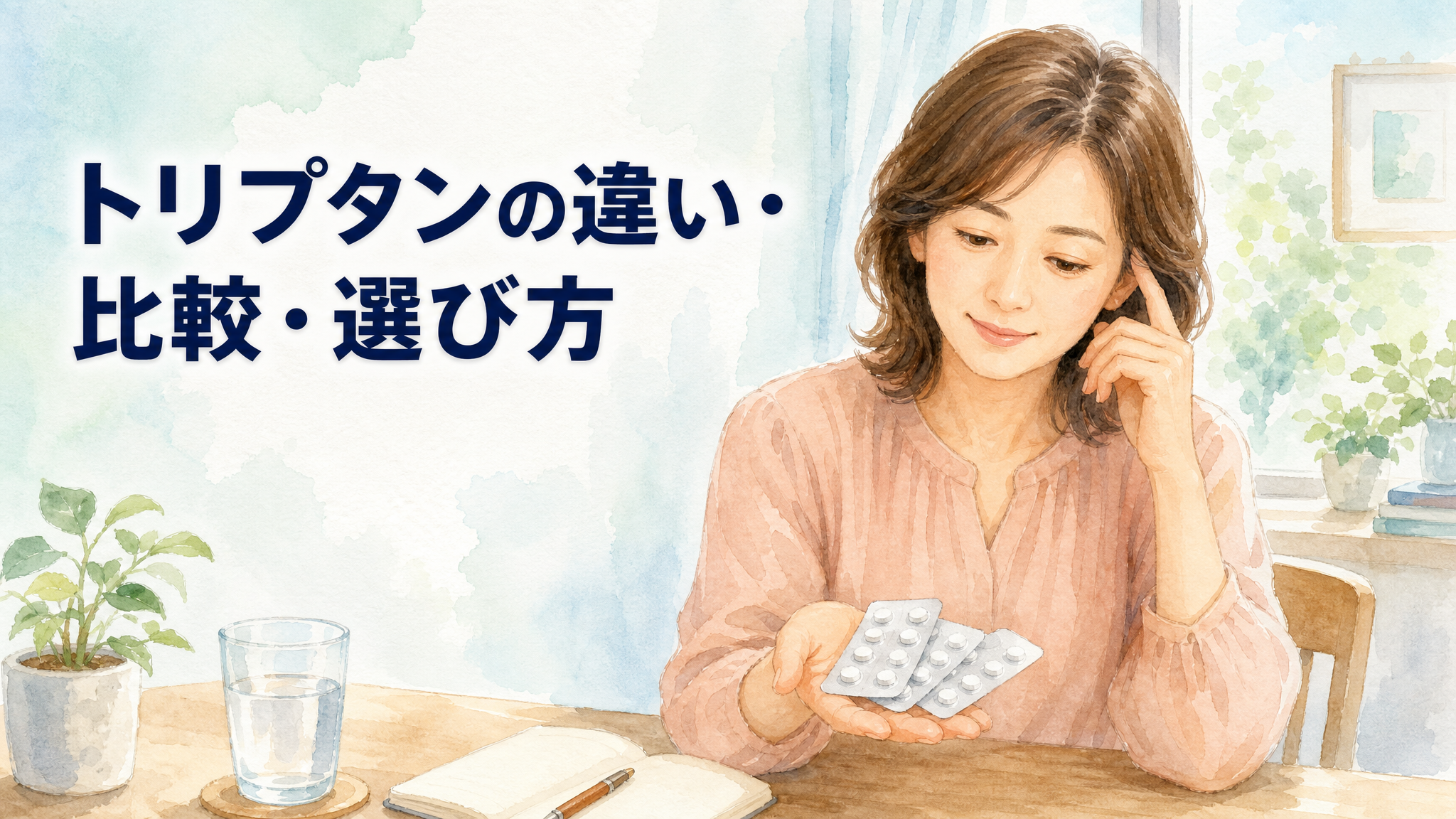 トリプタンの違い・比較・選び方